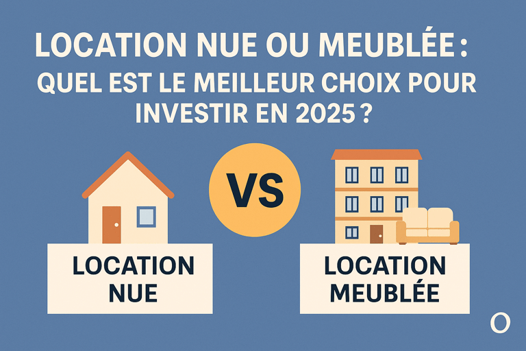 Location nue ou meublée - quel est le meilleur choix pour investir en 2025
