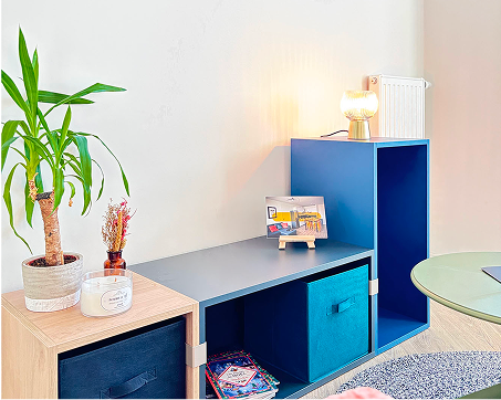 W cases — cube de rangement modulable - W à la carte