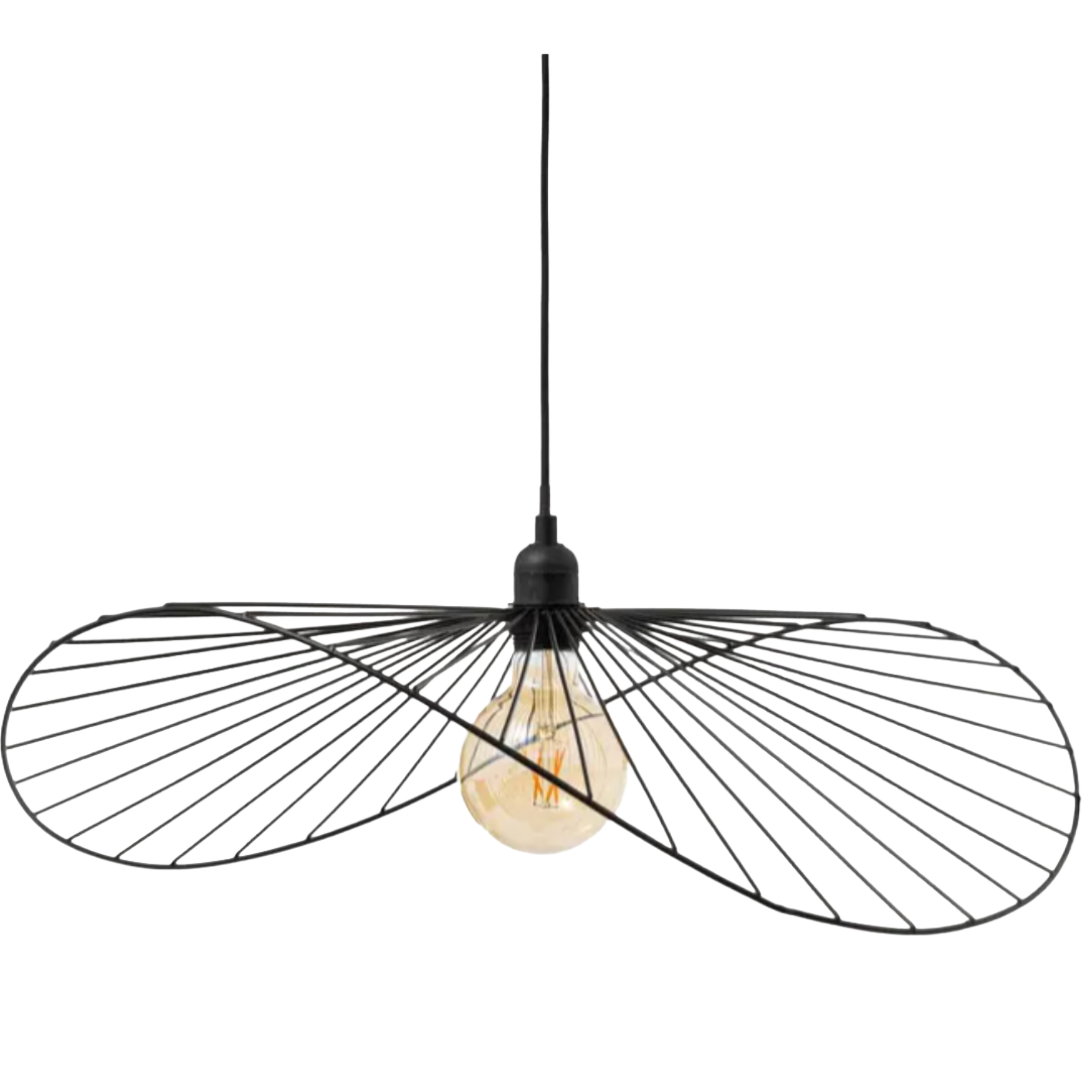 Suspension métal noir